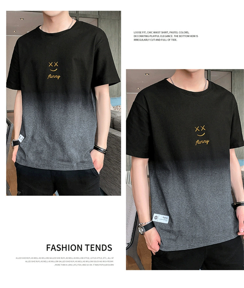 Trendy Breathable Cotton T-Shirt