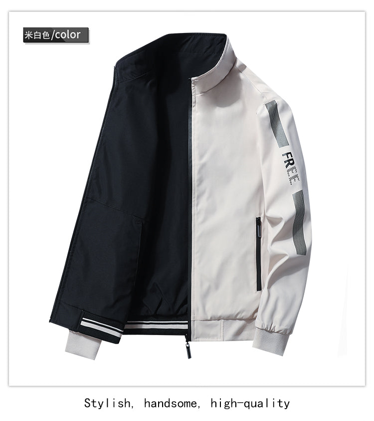 Men's Stand Collar Executive Leisure Jacket