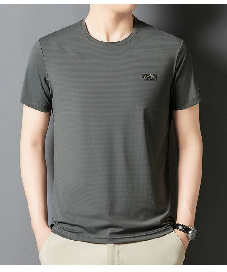 Mulberry Silk Crew Neck Tee