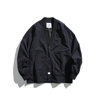 Trendy Axin V Neck Loose Outwear
