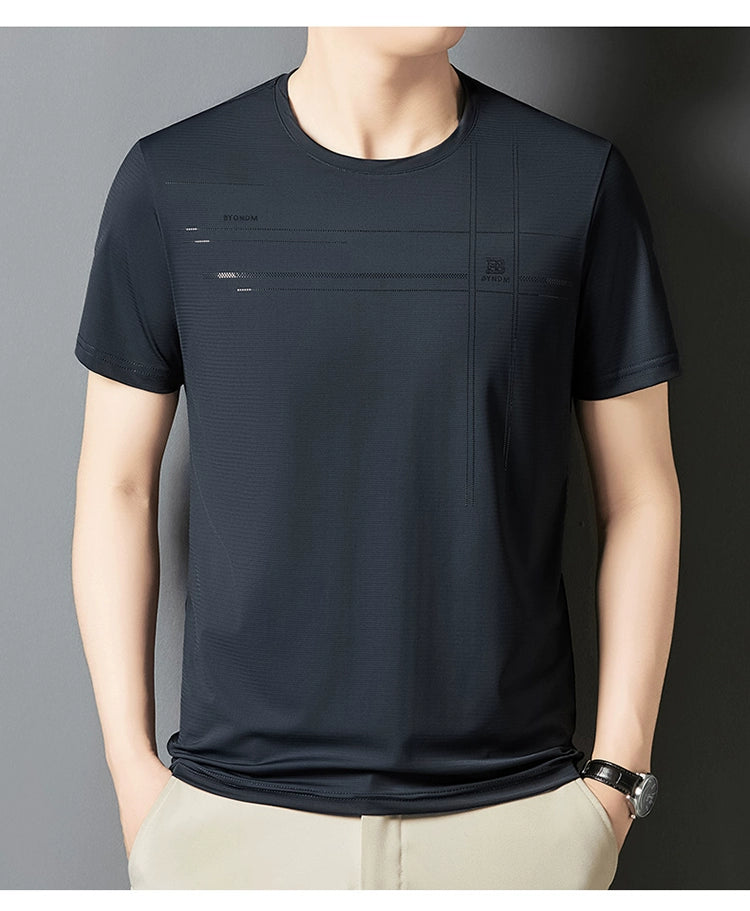 Mulberry Silk Crew Neck Tee