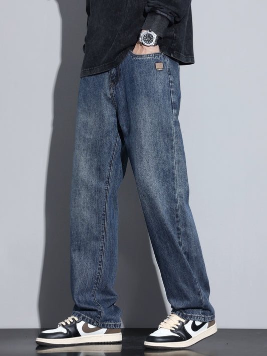 Kuvine Fleece-Lined Thick Jeans