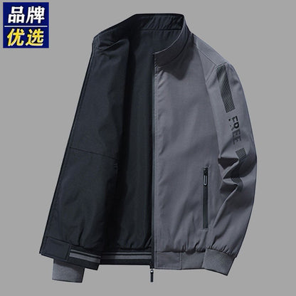 Men's Stand Collar Executive Leisure Jacket