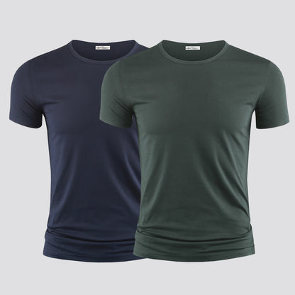 Modal Blend Youth Spring &amp; Summer Crewneck T-Shirt