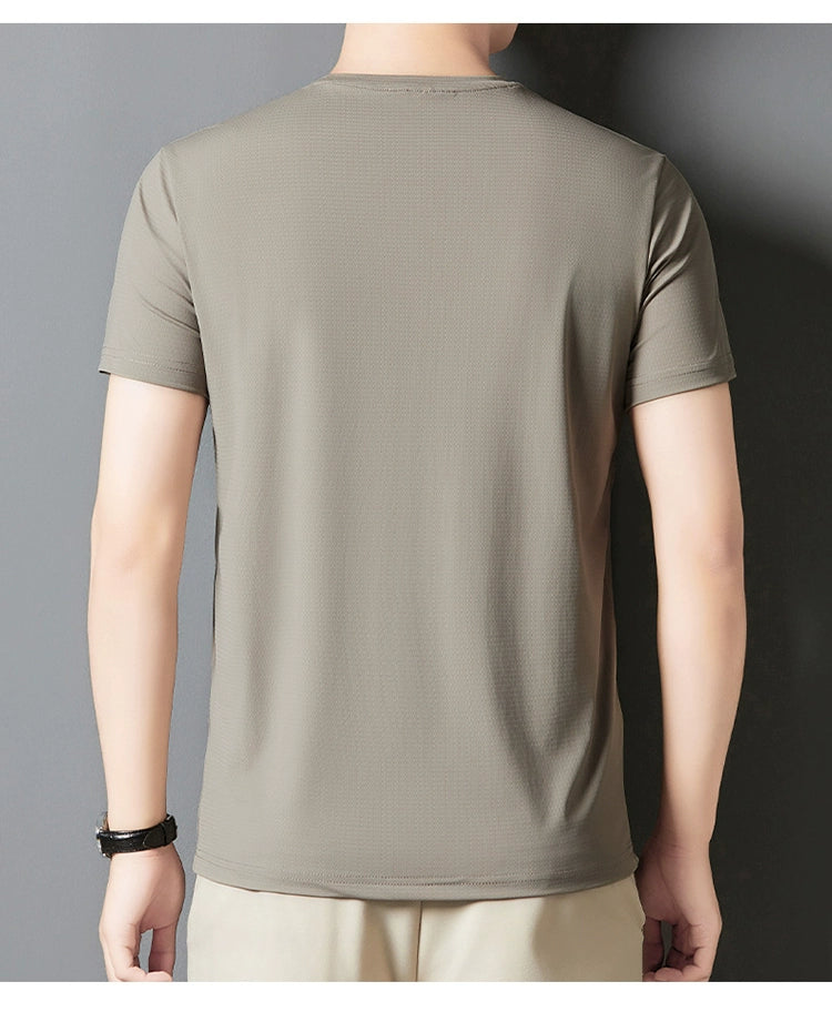 Mulberry Silk Crew Neck Tee