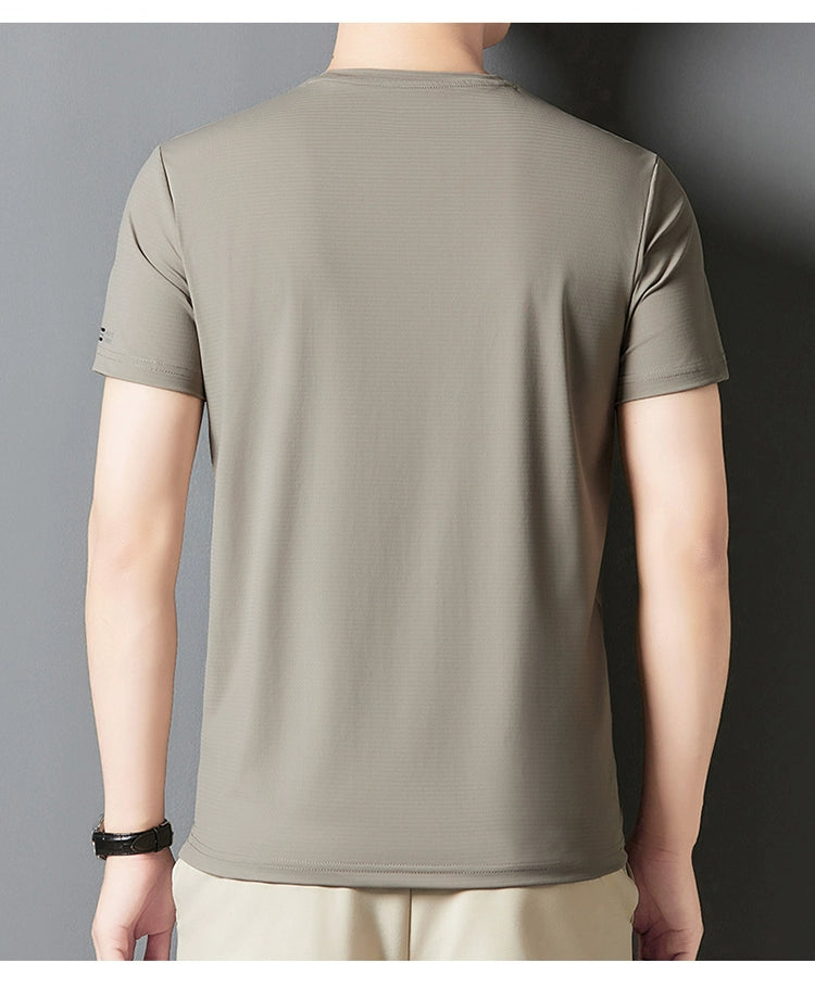 Mulberry Silk Crew Neck Tee