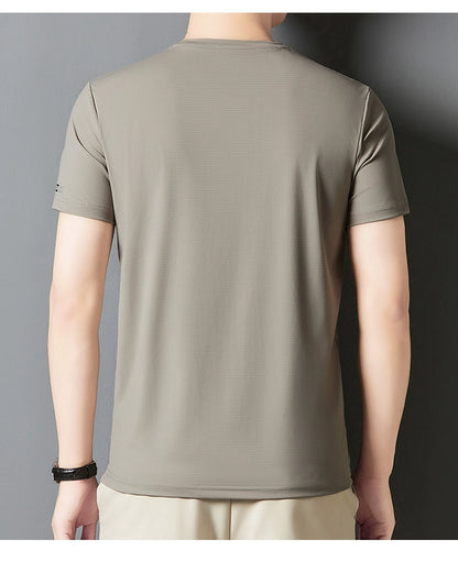 Mulberry Silk Crew Neck Tee