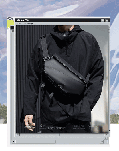 RideFlex Crossbody Gear Bag