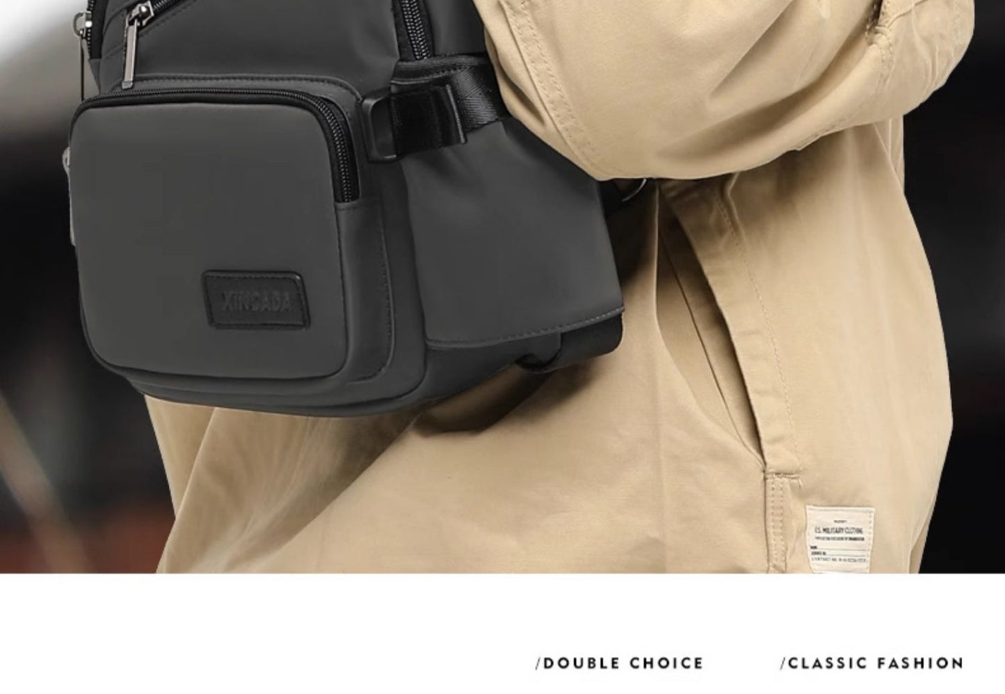 Canvas Urban Sling Bag