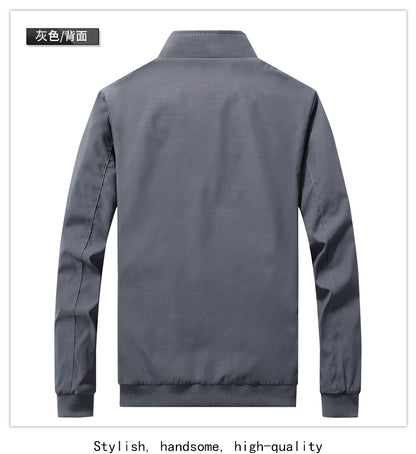 Men's Stand Collar Executive Leisure Jacket
