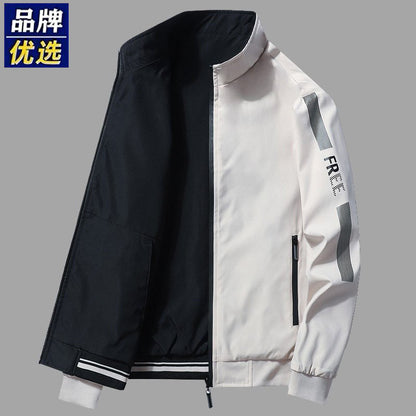 Men's Stand Collar Executive Leisure Jacket