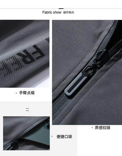 Men's Stand Collar Executive Leisure Jacket