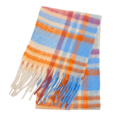 Warm Cashmere Rainbow Scarf