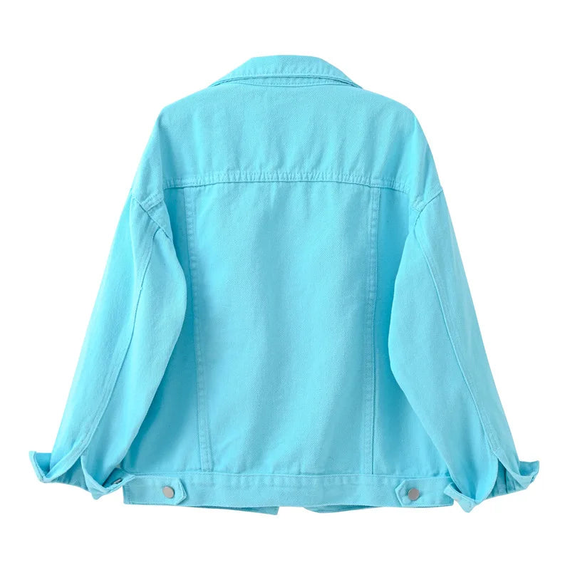 Stylish Slim Fit Denim Coat