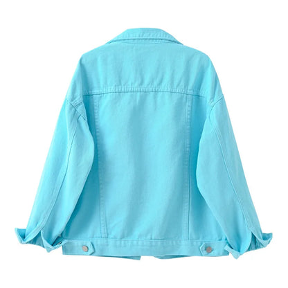 Stylish Slim Fit Denim Coat