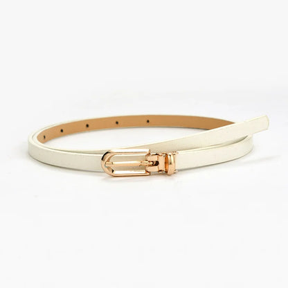 Candy Color Thin Waist Belt