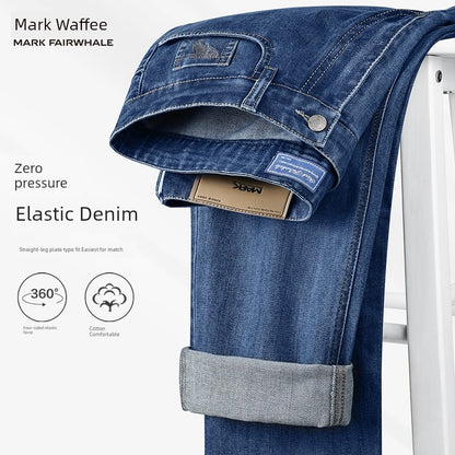 Youth Embroidered Denim Trousers