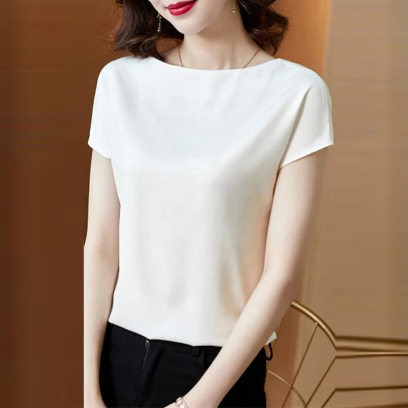 ZANZEA Elegant Satin Blouse
