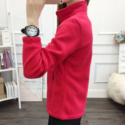 Plus Size Fleece Winter Coat