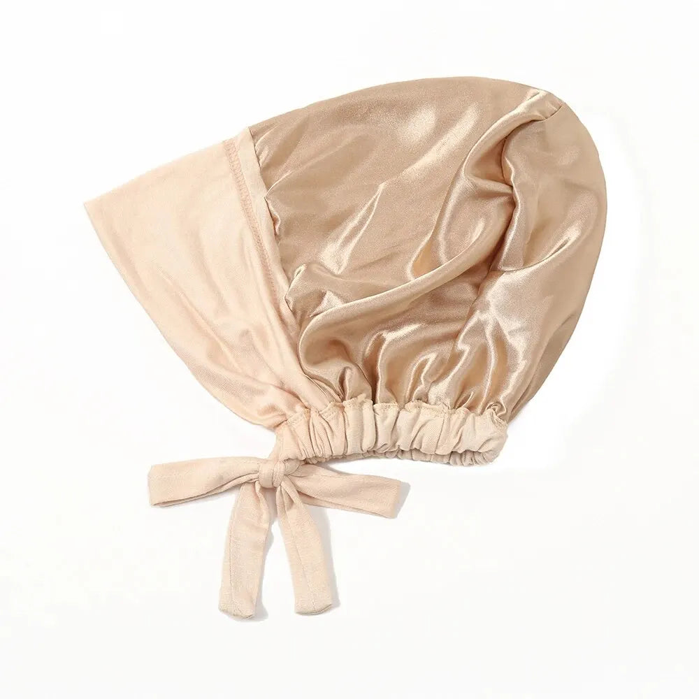 Modal Satin Hijab Cap