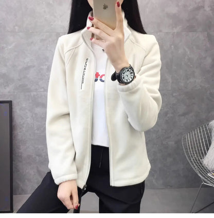 Plus Size Fleece Winter Coat