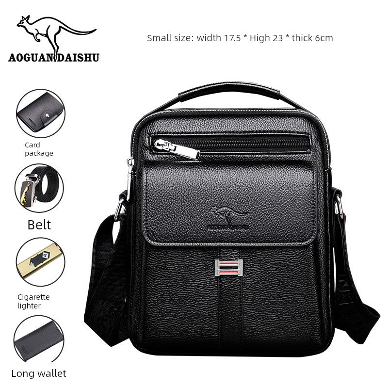 Legacy Leather Crossbody Briefcase
