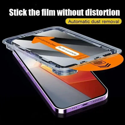 3Pcs Dust-Free Installation Privacy Screen Protector for iPhone 7-16 Pro Max Plus