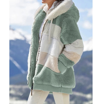 Hooded Winter Cashmere Coat