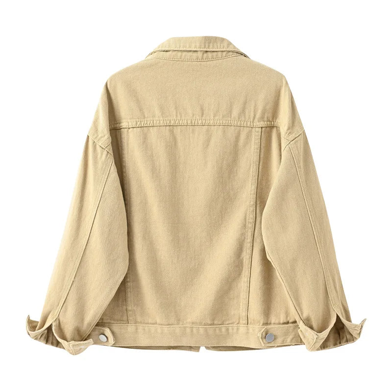 Stylish Slim Fit Denim Coat