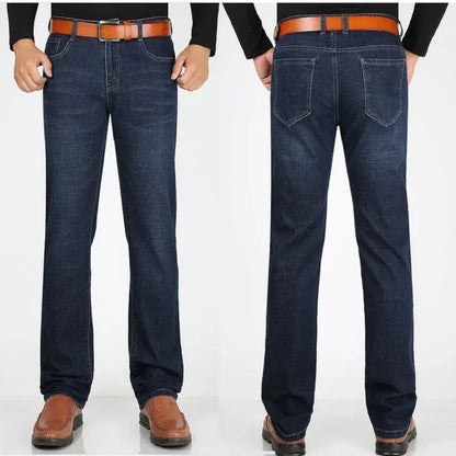 2024 Men's Winter Fleece Jeans
