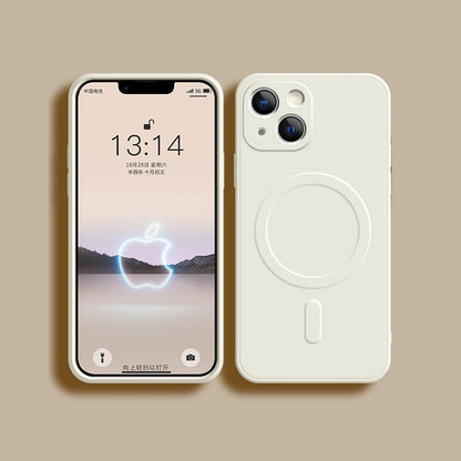 LuxeSilk MagSafe Silicone Case (iPhone Series)