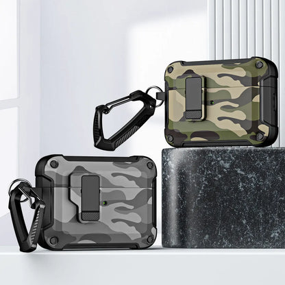 Camouflage Hard Shell Protective Case for AirPods.