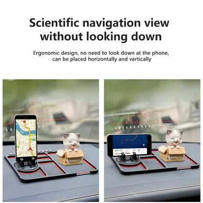 Silicone Car Mat Phone Holder