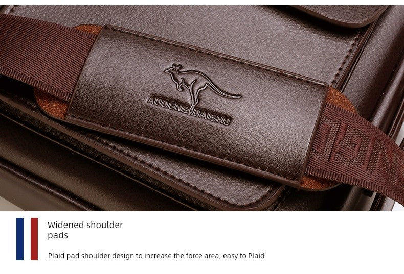 UrbanEdge Leather Sling Pack