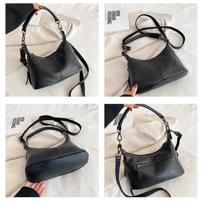 Tassel Luxe Leather Satchel
