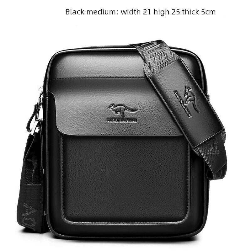 UrbanEdge Leather Sling Pack