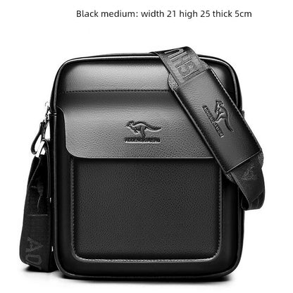 UrbanEdge Leather Sling Pack
