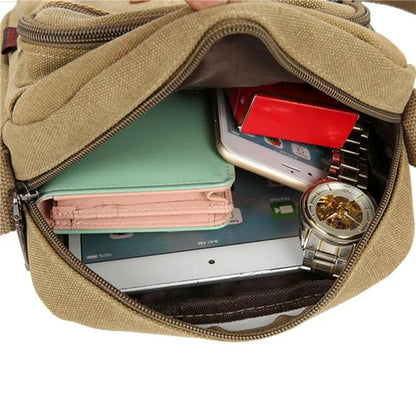 Clyine Canvas Business Crossbody