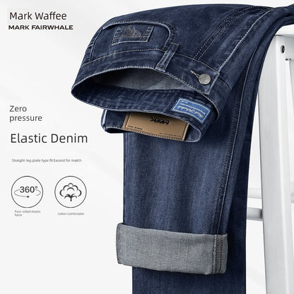 Youth Embroidered Denim Trousers