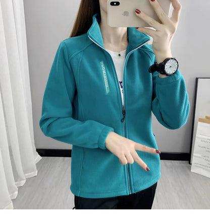 Plus Size Fleece Winter Coat