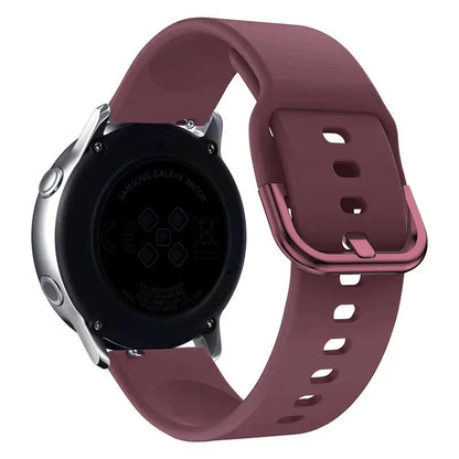 Silicone Watch Band for Amazfit &amp; Samsung