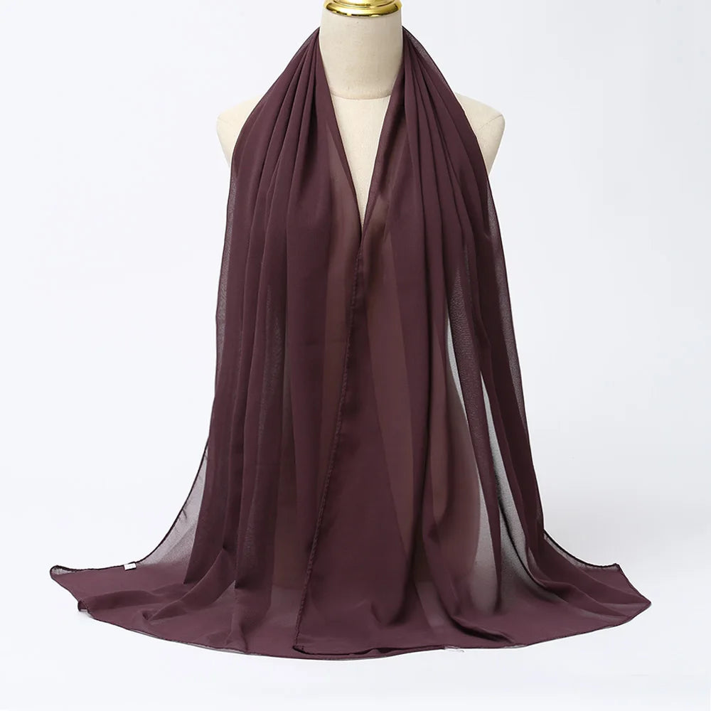 Chiffon Muslim Hijab Scarf