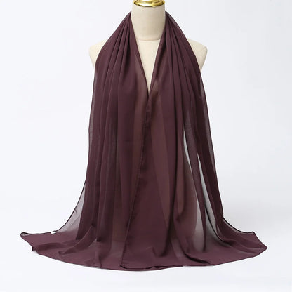 Chiffon Muslim Hijab Scarf