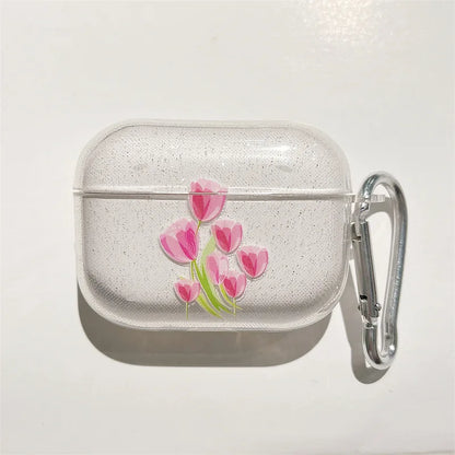 Colorful Heart Glitter Case for AirPods