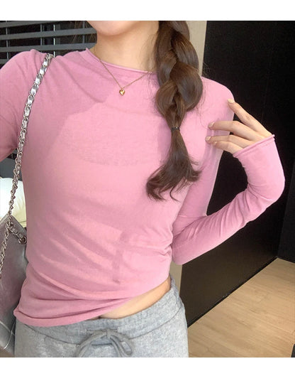 Solid Slim Fit T-Shirt