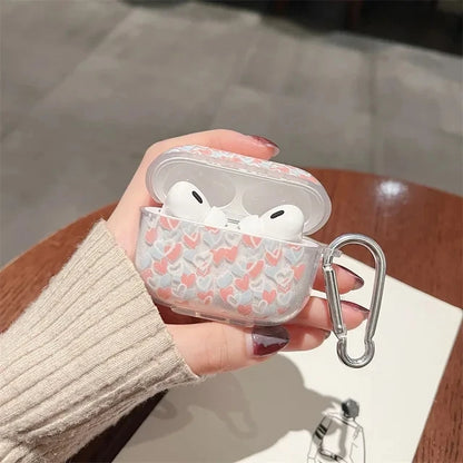 Colorful Heart Glitter Case for AirPods