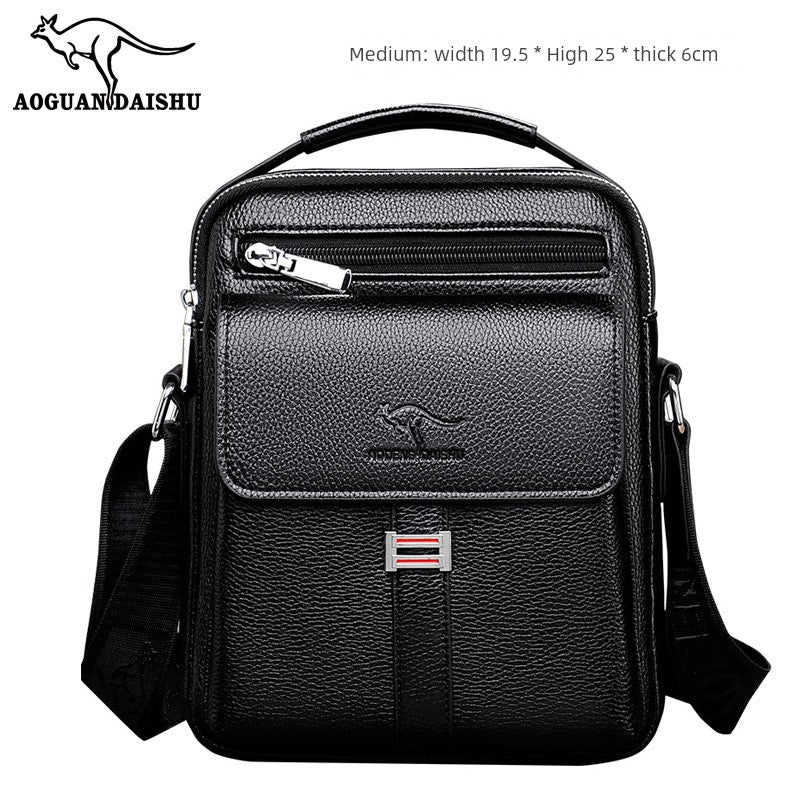 Legacy Leather Crossbody Briefcase