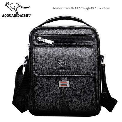 Legacy Leather Crossbody Briefcase