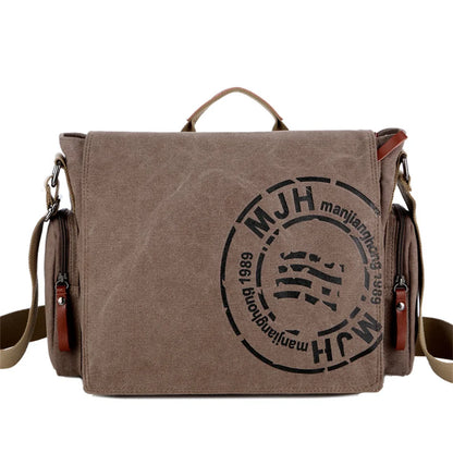 Weixier Canvas Travel Satchel