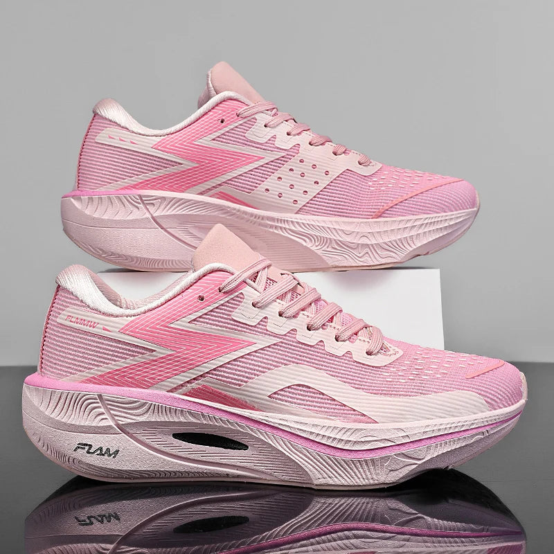 Rozoball Carbon Plate Marathon Running Shoes – Lightweight Air Cushion Sneakers